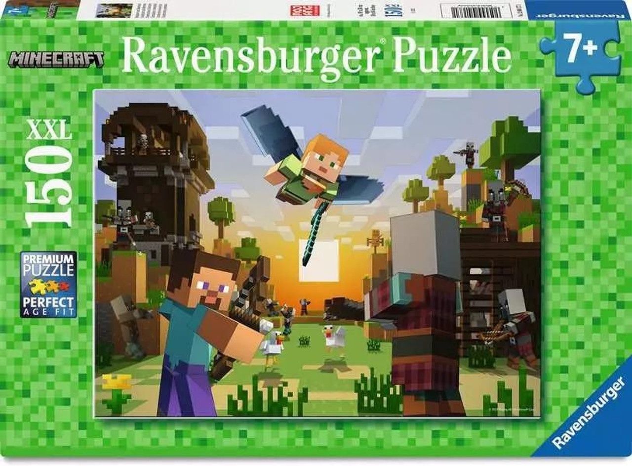 CASSE-TÊTE 150 PIÈCES RAVENSBURGER - CONSTRUCTION ET AVENTURE