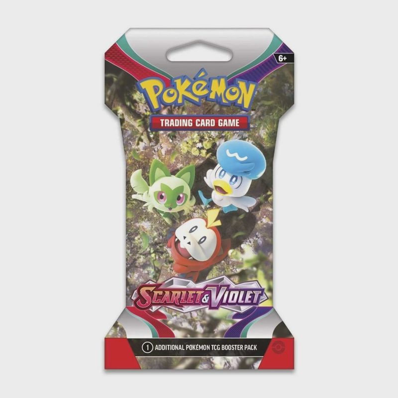 BOOSTER CARTE POKÉMON CARTON - SCARLET &amp; VIOLET