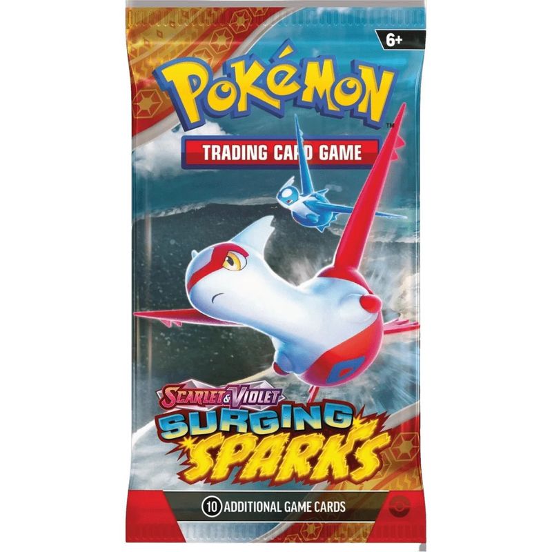 BOOSTER CARTE POKÉMON - SCARLET &amp; VIOLET: SURGING SPARKS
