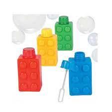 LIQUIDE À BULLE DANS UN BLOC STYLE LEGO