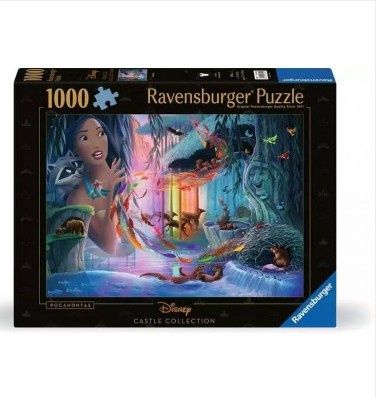 CASSE-TÊTE 1000 PIÈCES DISNEY RAVENSBURGER - CHÂTEAU POCAHONTAS