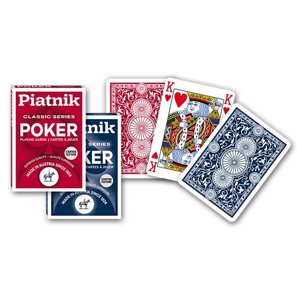JEU DE CARTES SIMPLE POKER CLASSIQUE