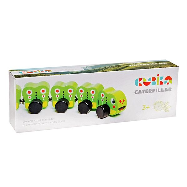 CUBIKA - JOUET EN BOIS: CHENILLE