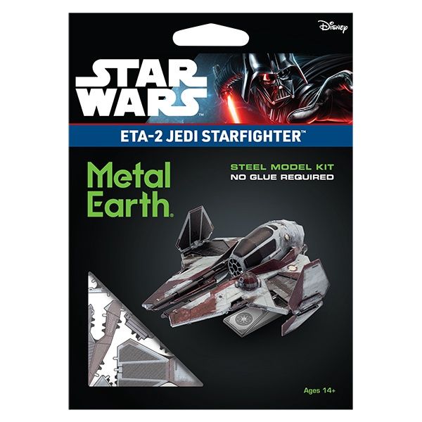 METAL EARTH - STAR WARS ETA-2 JEDI STARFIGHTER