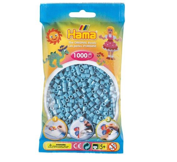 PERLE HAMA 1000 PIÈCES - TURQUOISE