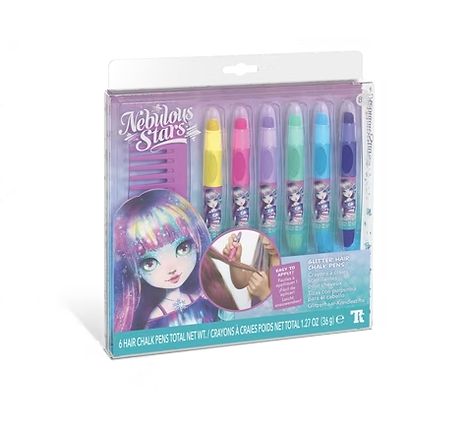 NEBULOUS STARS - CRAYONS À CRAIES SCINTILLANTES POUR CHEVEUX