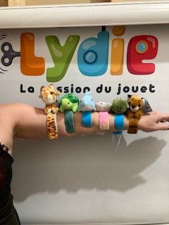 BRACELET SNAP - ANIMAUX EN PELUCHE