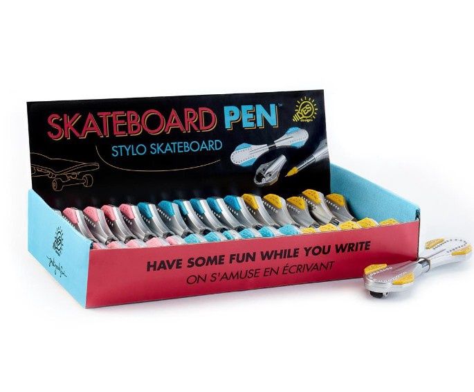 CRAYON STYLO - SKATEBORD