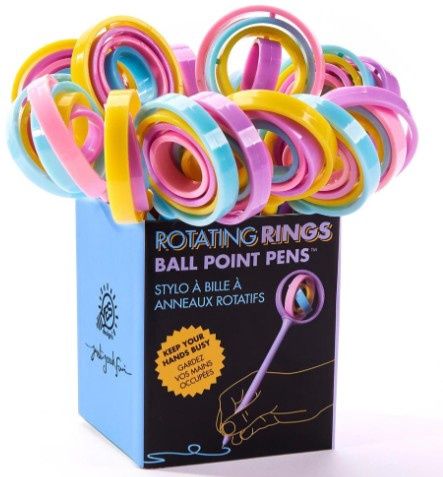 STYLO AVEC RONDELLE ROTATIVE