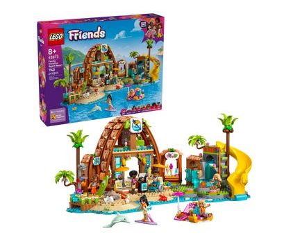 LEGO FRIENDS 42673 - LES VACANCES EN FAMILLE AU BORD DE LA MER
