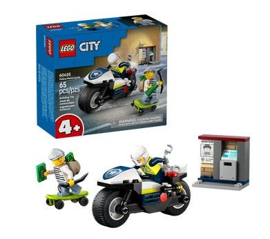 LEGO CITY 60455 - LA POURSUITE EN MOTO DE POLICE