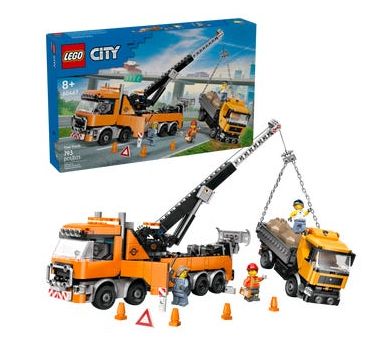 LEGO CITY 60467 - LA DÉPANNEUSE ROBUSTE AVEC GRUE