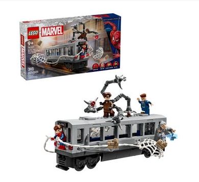LEGO MARVEL 76321 - LA SCÈNE DU MÉTRO AVEC SPIDER-MAN ET DOCTEUR OCTOPUS