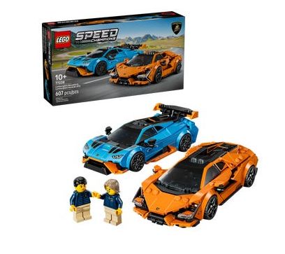 LEGO SPEED 77238 - LA LAMBORGHINI REVUELTO ET LA HURACAN STO