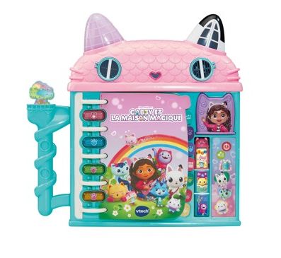 VTECH - GABBY ET LA MAISON MAGIQUE: LA MAISON-LIVRE ÉDUCATIVE