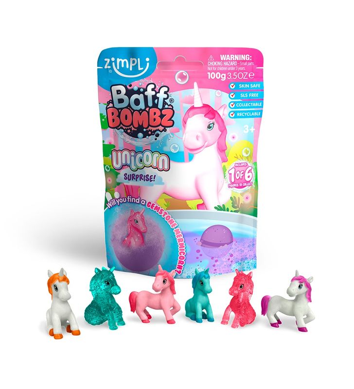 BOMBE DE BAIN LICORNE
