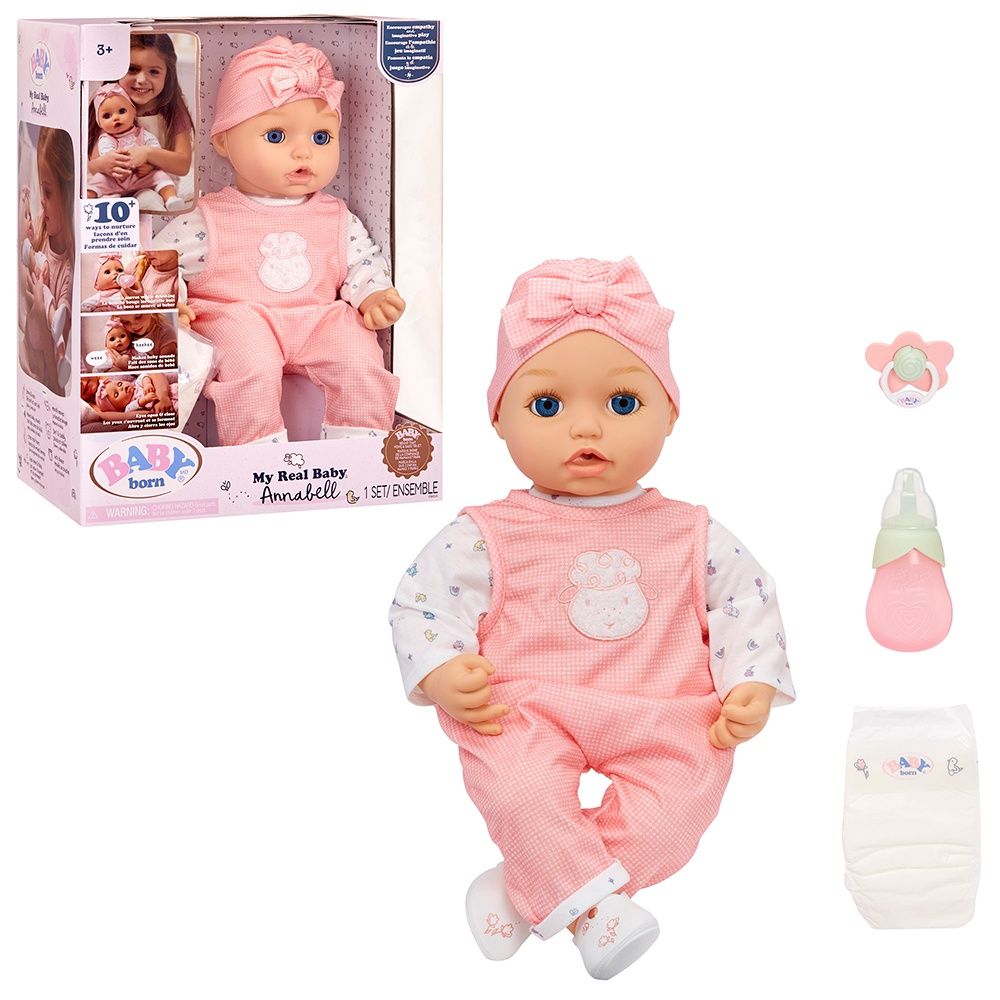 BABY BORN - POUPÉE INTERACTIVE ANNABELL