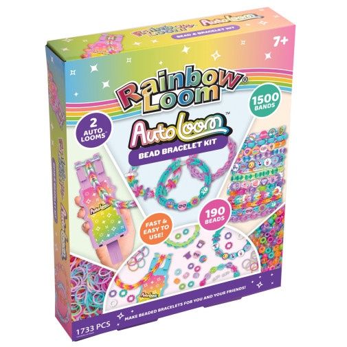 RAINBOW LOOM -KIT DE BRACELET À PERLES