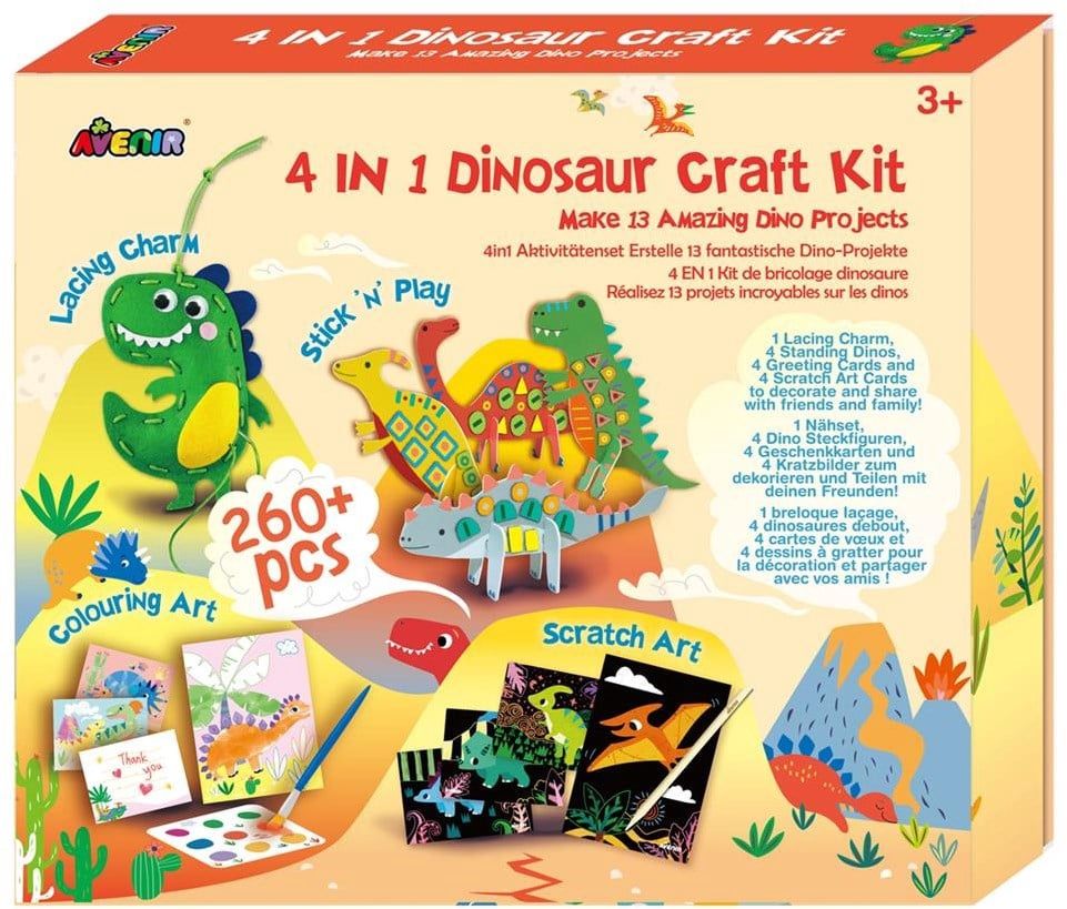 KIT DE BRICOLAGE DINOSSAURES