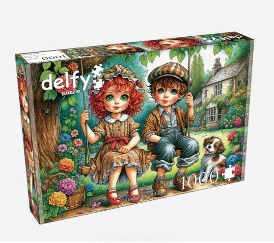 CASSE-TÊTE 1000 PIÈCES DELFY - UNDER THE OLD TREE
