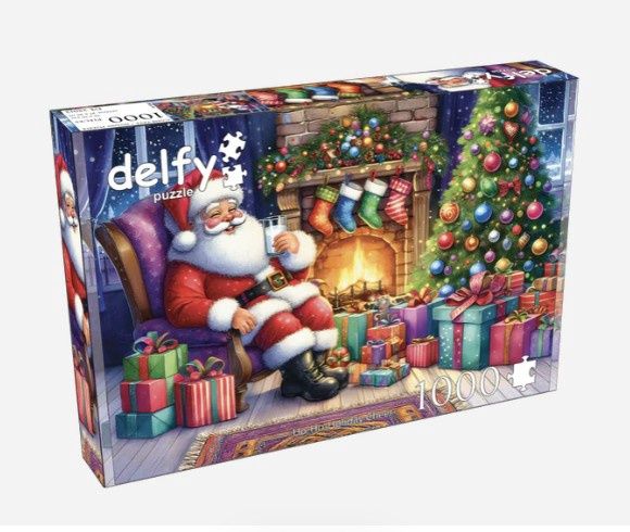CASSE-TÊTE 1000 PIÈCES DE NOEL DELFY - HO-HO-HOLIDAY CHEER