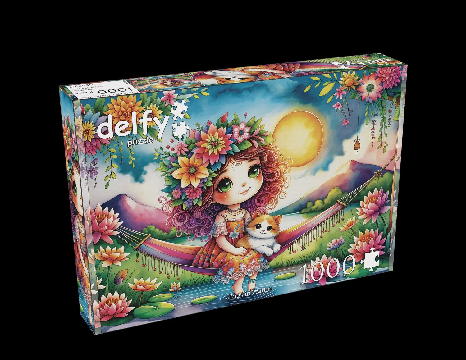 CASSE-TÊTE 1000 PIÈCES DELFY - TOES IN WATER