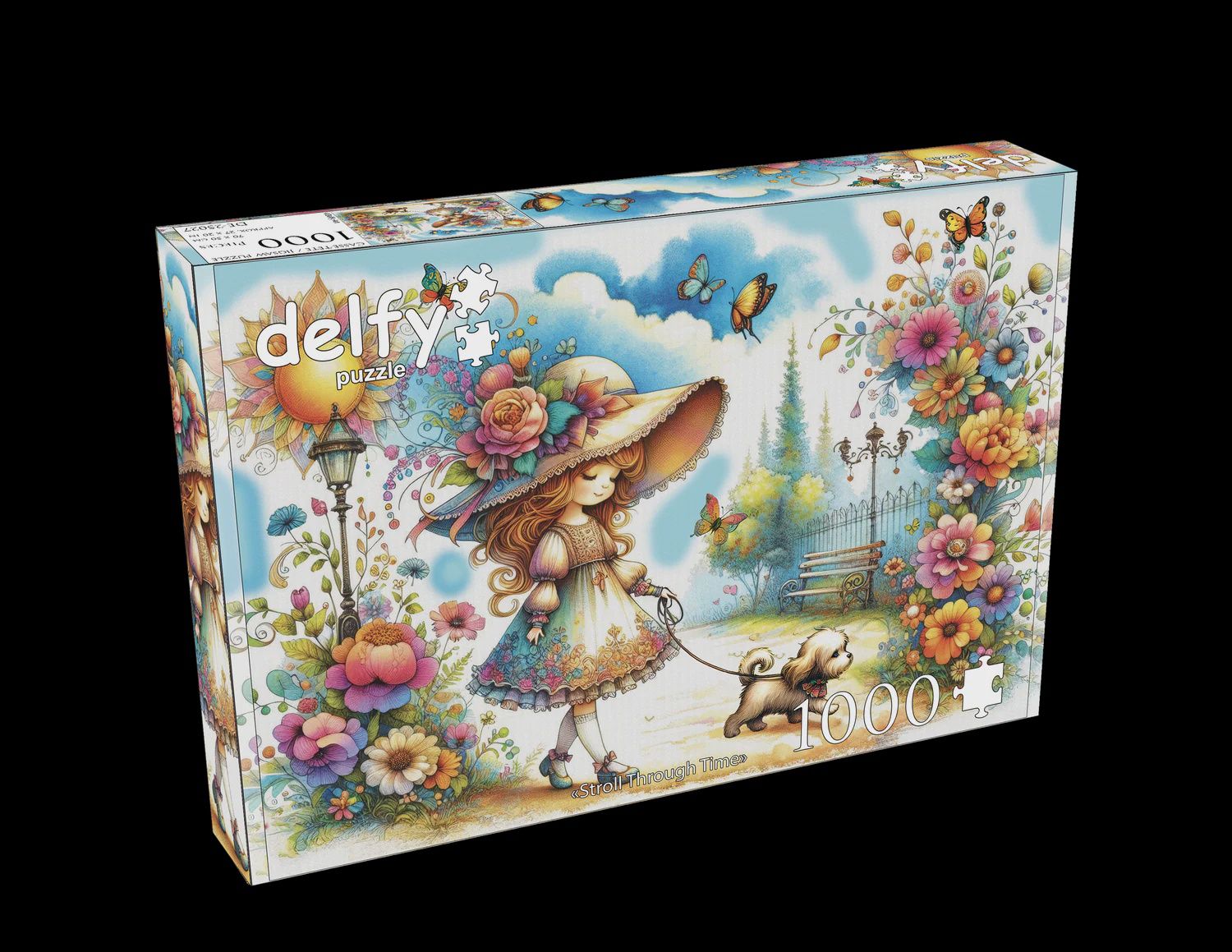 CASSE-TÊTE 1000 PIÈCES DELFY - STROLL THROUGH TIME