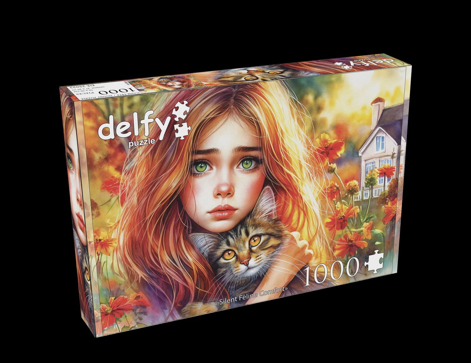 CASSE-TÊTE 1000 PIÈCES DELFY - SILENT FELINE COMFORT