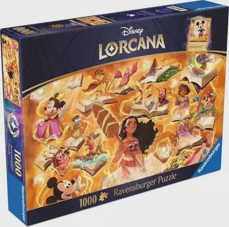 CASSE-TÊTE 1000 PIÈCES DISNEY RAVENSBURGER - GLIMMERS OF THE REALM: AMBER