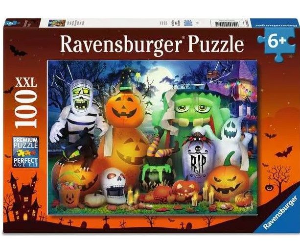 CASSE-TÊTE 100 PIÈCES RAVENSBURGER - RIRES ET FRISSONS