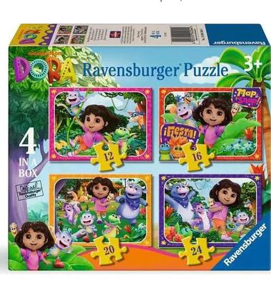 Casse-tête 12, 16 20 et 24 pièces Ravensburger - Rejoins l'aventure!