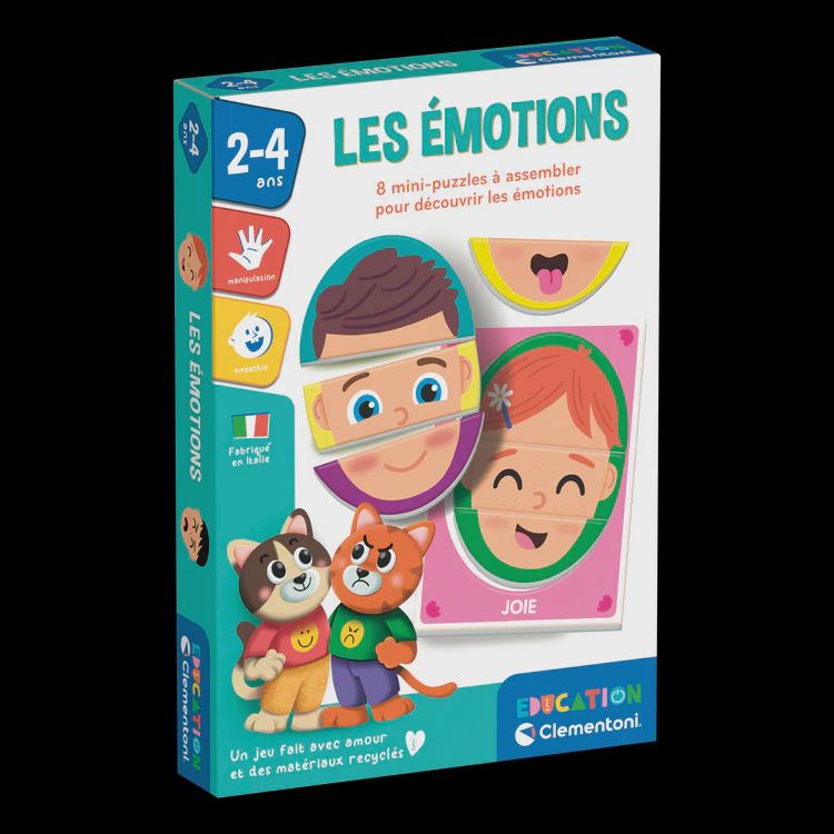LES ÉMOTIONS - 8 MINI PUZZLES