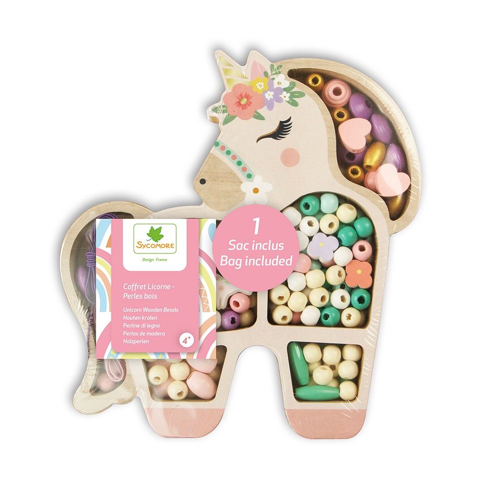 SYCOMORE - COFFRET DE PERLE EN BOIS LICORNE