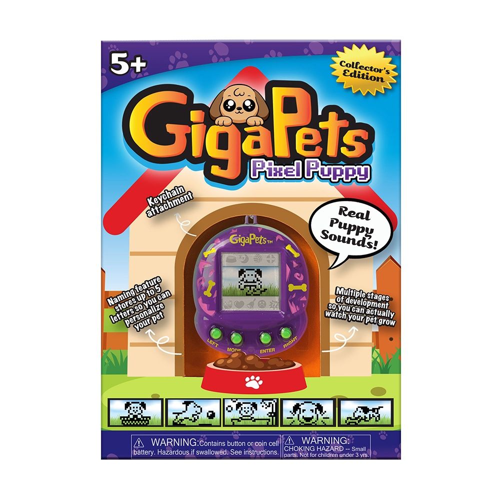 GIGAPETS - PIXEL PUPPY (STYLE TAMAGOTCHI)