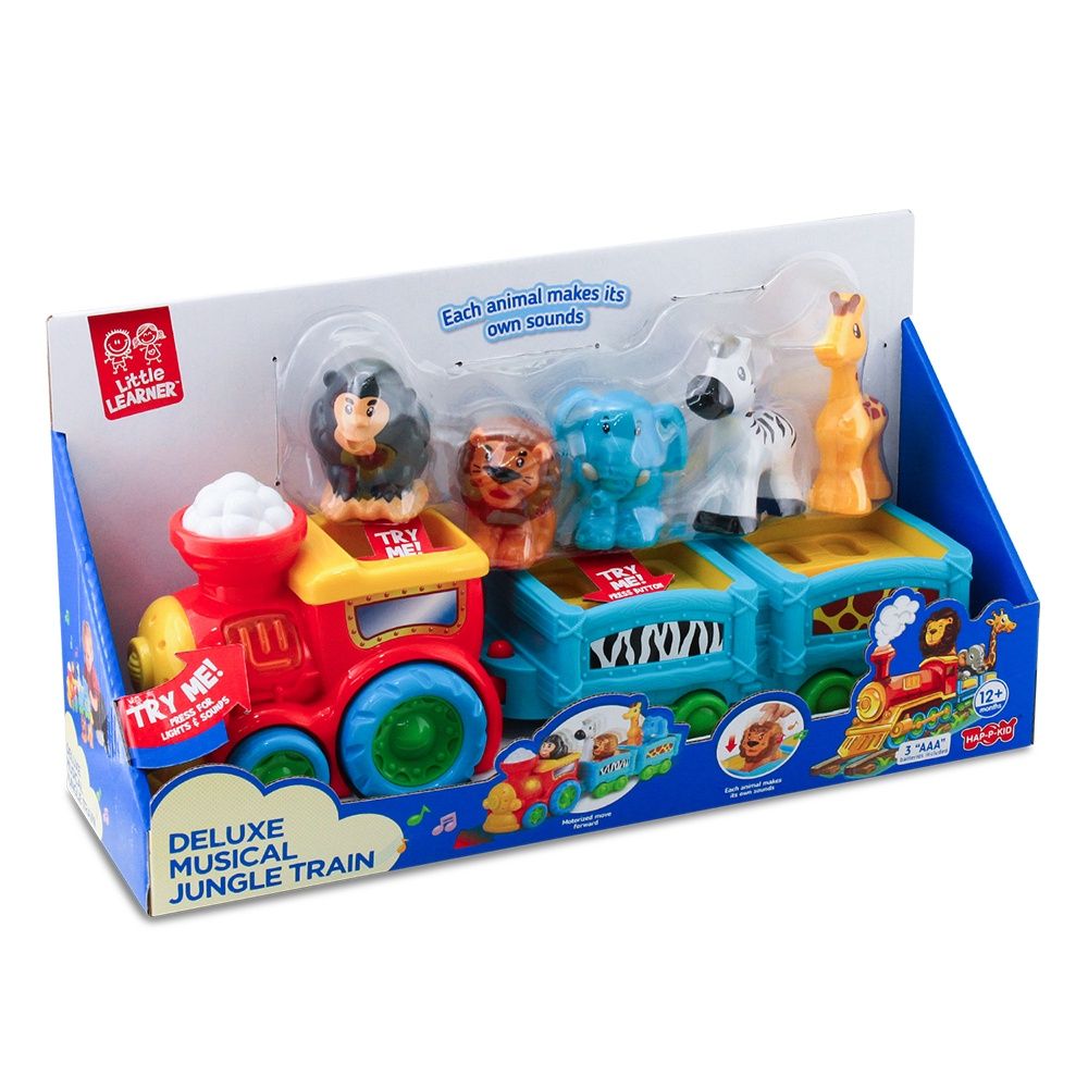 LITTLE LEARNER - TRAIN MUSICAL DE LA JUNGLE