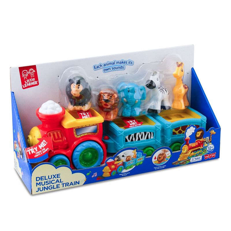 LITTLE LEARNER - TRAIN MUSICAL DE LA JUNGLE