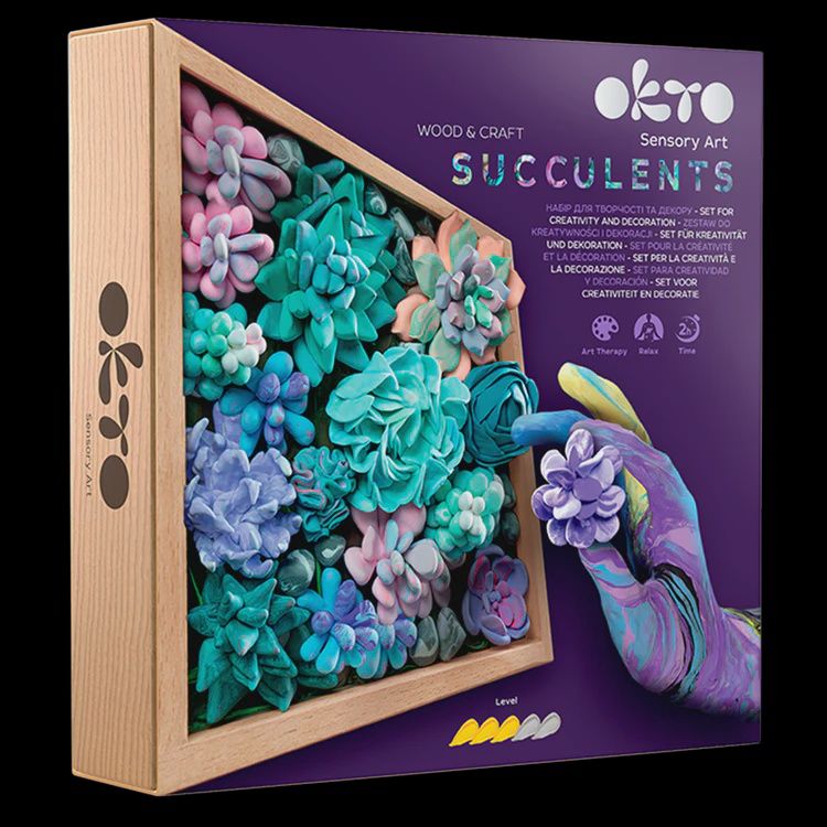 WOOD &amp; CRAFT - SUCCULENTES: TENDRESSE