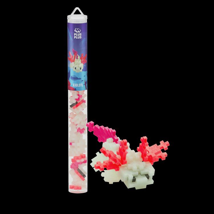 PLUS-PLUS TUBE DE 70 PIÈCES - AXOLOTL