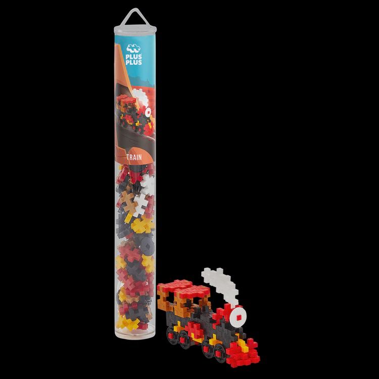 PLUS-PLUS TUBE 70 PIÈCES - TRAIN