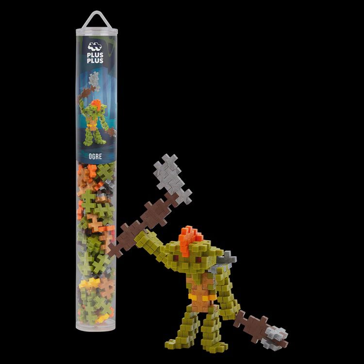 PLUS-PLUS TUBE 70 PIÈCES - OGRE