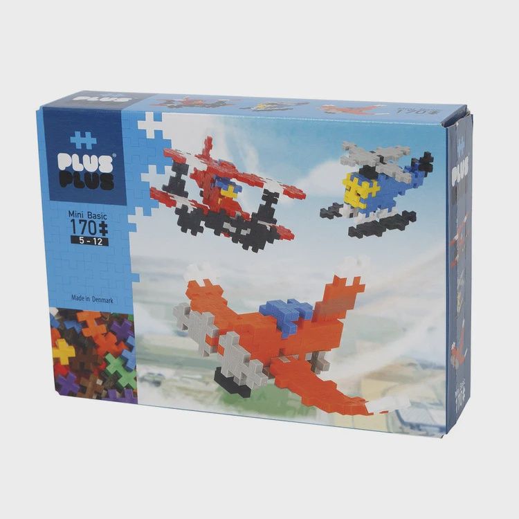 PLUS-PLUS BASIC 170 PIÈCES - AVIONS