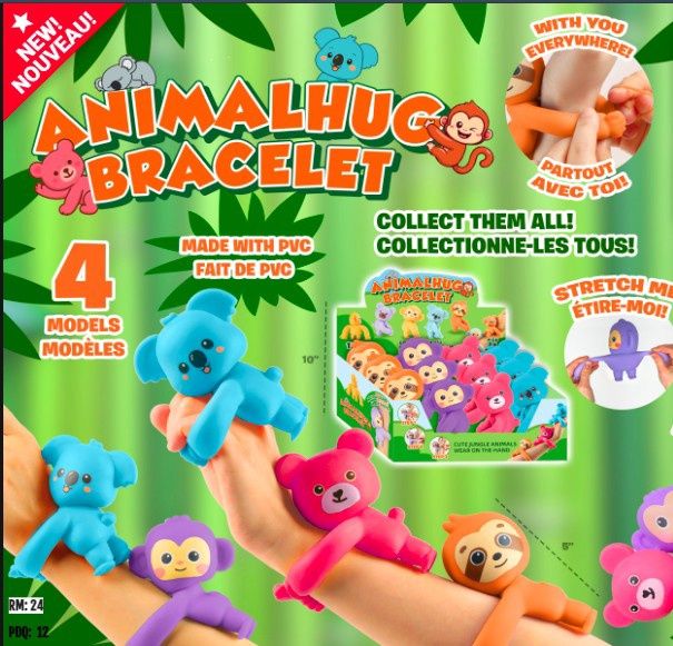 BRACELET EN ANIMAL QUI FAIT UN CALIN