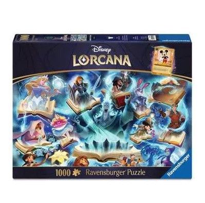 CASSE-TÊTE 1000 PIÈCES DISNEY RAVENSBURGER - GLIMMERS OF THE REALM: SAPPHIRE