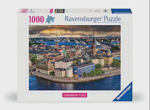 CASSE-TÊTE 1000 PIÈCES RAVENSBURGER - STOCKHOLM, SWEDEN