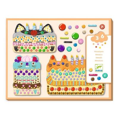 DJECO - MOSAIQUE COLLAGES: CAKES ET BOMBECS