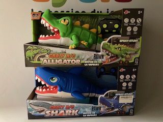 TÉLÉGUIDÉ - RC REQUIN OU CROCO