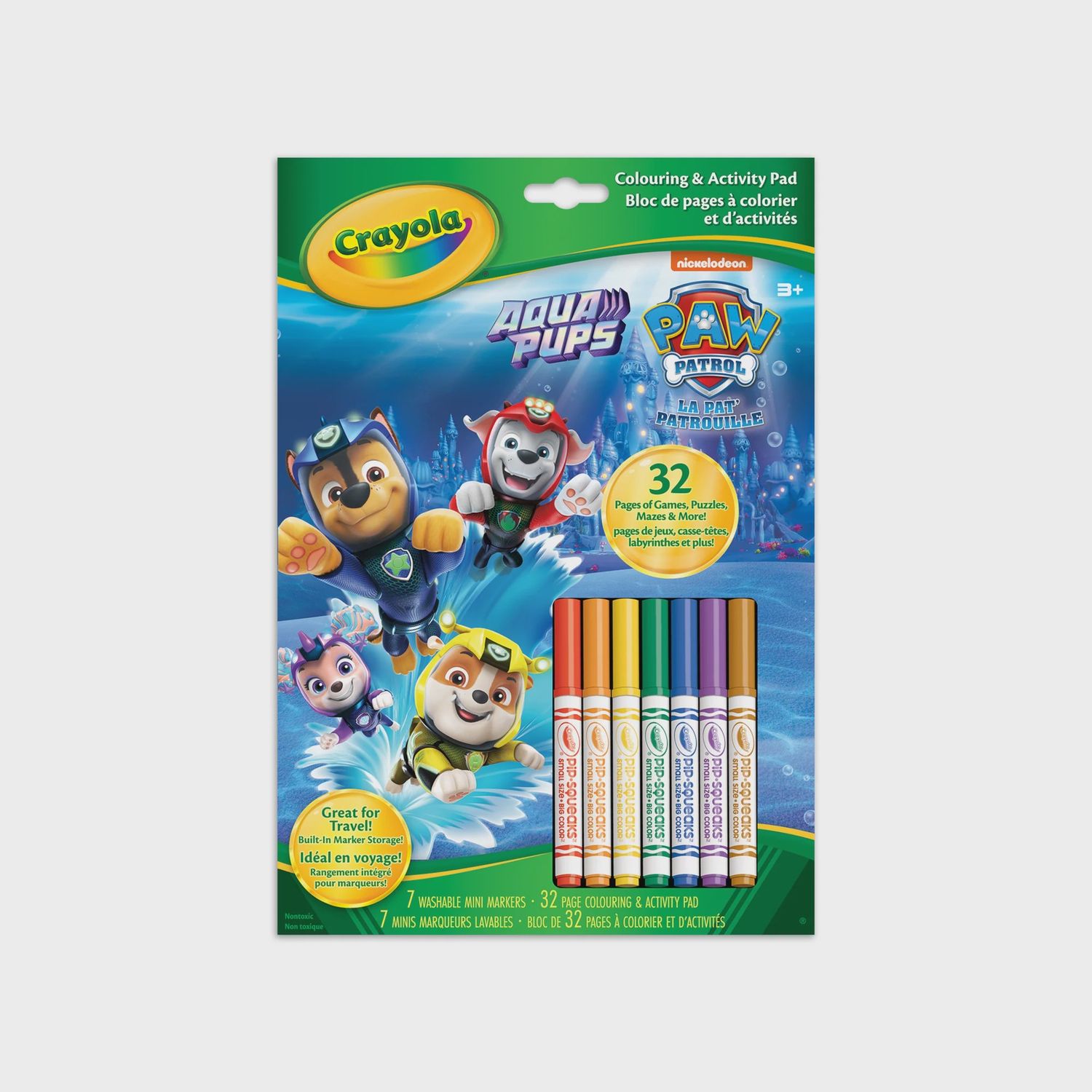CRAYOLA LIVRE D'ACTIVITÉ ET COLORIAGE - PAT'PATROUILLE