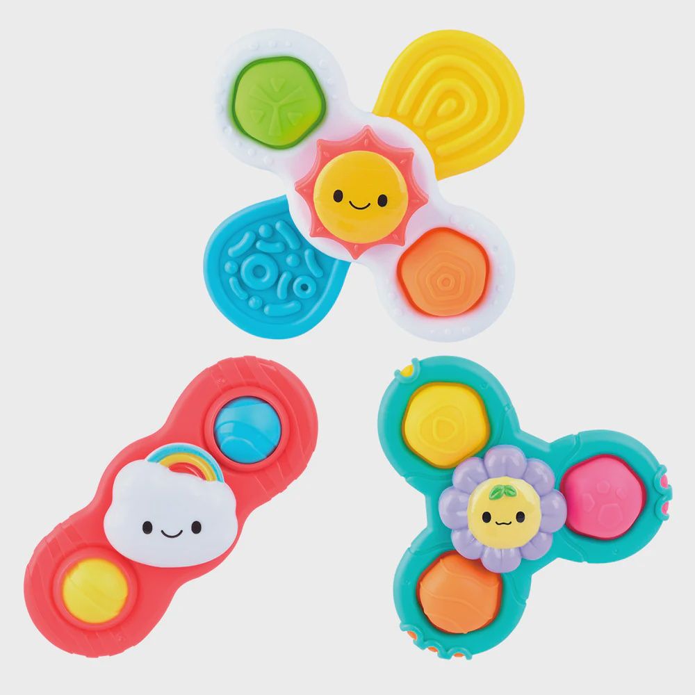 PLAY - TRIO DE TOUPIES À VENTOUSE