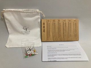 Jeu du 30 fait à la main régional