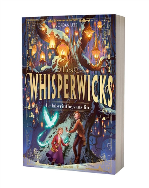 LIVRE - LES WHISPERWICKS: TOME 1 LE LABYRINTHE SANS FIN